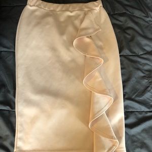 3/$20 Light pink ruffle skirt